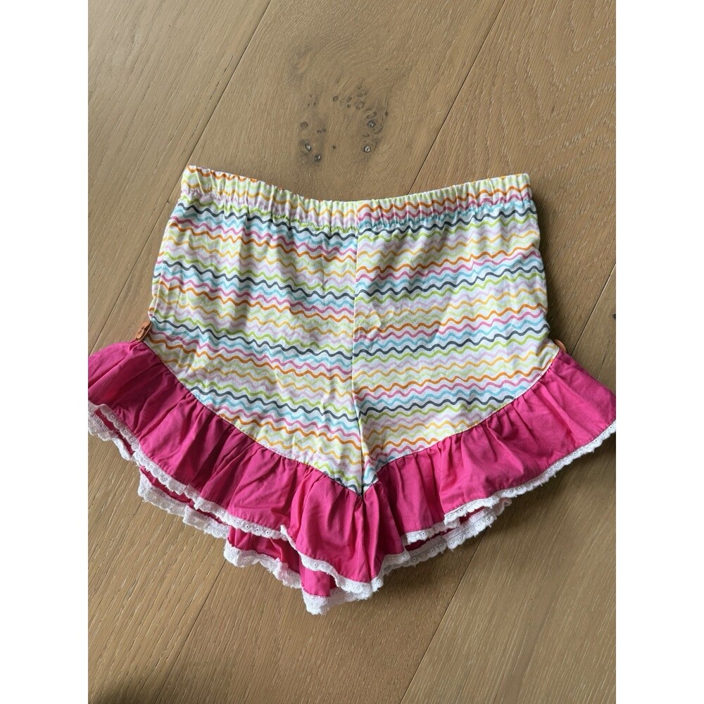 Little Bird Clothing Co Girls Ruffle Shorts 8 Summer Boutique